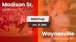 Matchup: Madison vs. Waynesville  2016