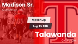 Matchup: Madison vs. Talawanda  2017