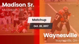 Matchup: Madison vs. Waynesville  2017
