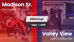 Matchup: Madison vs. Valley View  2018