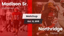 Matchup: Madison vs. Northridge  2018