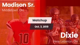 Matchup: Madison vs. Dixie  2019