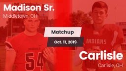 Matchup: Madison vs. Carlisle  2019