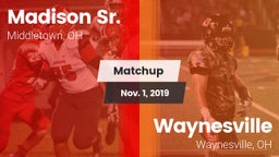 Matchup: Madison vs. Waynesville  2019