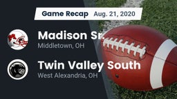 Recap: Madison Sr.  vs. Twin Valley South  2020