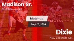 Matchup: Madison vs. Dixie  2020