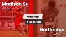 Matchup: Madison vs. Northridge  2020