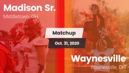 Matchup: Madison vs. Waynesville  2020