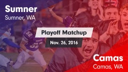 Matchup: Sumner  vs. Camas  2016