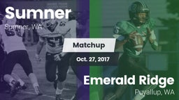 Matchup: Sumner  vs. Emerald Ridge  2017