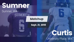 Matchup: Sumner  vs. Curtis  2018