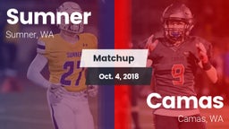 Matchup: Sumner  vs. Camas  2018