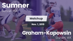 Matchup: Sumner  vs. Graham-Kapowsin  2019