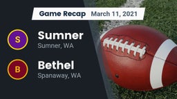 Recap: Sumner  vs. Bethel  2021
