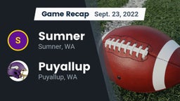 Recap: Sumner  vs. Puyallup  2022