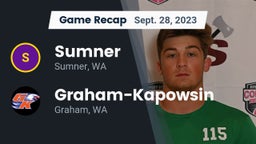 Recap: Sumner  vs. Graham-Kapowsin  2023
