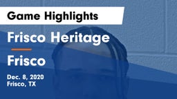 Frisco Heritage  vs Frisco  Game Highlights - Dec. 8, 2020