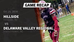 Recap: Hillside  vs. Delaware Valley Regional  2016