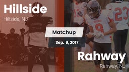 Matchup: Hillside  vs. Rahway  2017