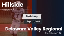 Matchup: Hillside  vs. Delaware Valley Regional  2018