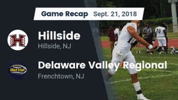 Recap: Hillside  vs. Delaware Valley Regional  2018