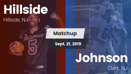 Matchup: Hillside  vs. Johnson  2019