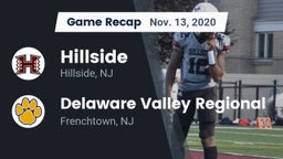 Recap: Hillside  vs. Delaware Valley Regional  2020