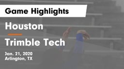 Houston  vs Trimble Tech  Game Highlights - Jan. 21, 2020