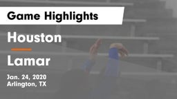 Houston  vs Lamar  Game Highlights - Jan. 24, 2020