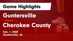 Guntersville  vs Cherokee County  Game Highlights - Feb. 1, 2020