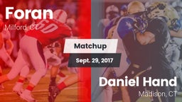 Matchup: Foran  vs. Daniel Hand  2016