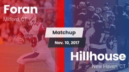 Matchup: Foran  vs. Hillhouse  2017