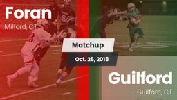 Matchup: Foran  vs. Guilford  2018