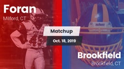 Matchup: Foran  vs. Brookfield  2019