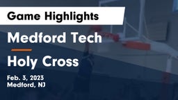 Medford Tech  vs Holy Cross  Game Highlights - Feb. 3, 2023