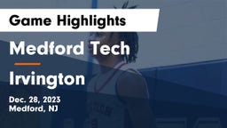 Medford Tech  vs Irvington  Game Highlights - Dec. 28, 2023
