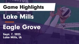 Lake Mills  vs Eagle Grove  Game Highlights - Sept. 7, 2023