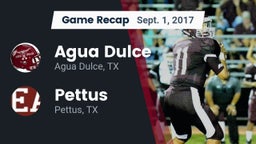 Recap: Agua Dulce  vs. Pettus  2017