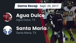 Recap: Agua Dulce  vs. Santa Maria  2017