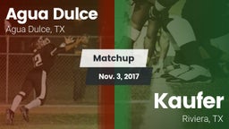 Matchup: Agua Dulce High vs. Kaufer  2017