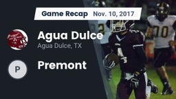 Recap: Agua Dulce  vs. Premont 2017