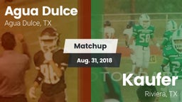 Matchup: Agua Dulce High vs. Kaufer  2018