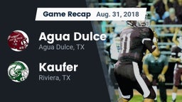 Recap: Agua Dulce  vs. Kaufer  2018