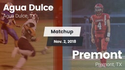Matchup: Agua Dulce High vs. Premont  2018