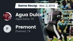 Recap: Agua Dulce  vs. Premont  2018
