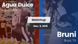 Matchup: Agua Dulce High vs. Bruni  2018