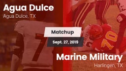 Matchup: Agua Dulce High vs. Marine Military  2019