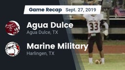 Recap: Agua Dulce  vs. Marine Military  2019