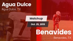 Matchup: Agua Dulce High vs. Benavides  2019