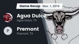 Recap: Agua Dulce  vs. Premont  2019